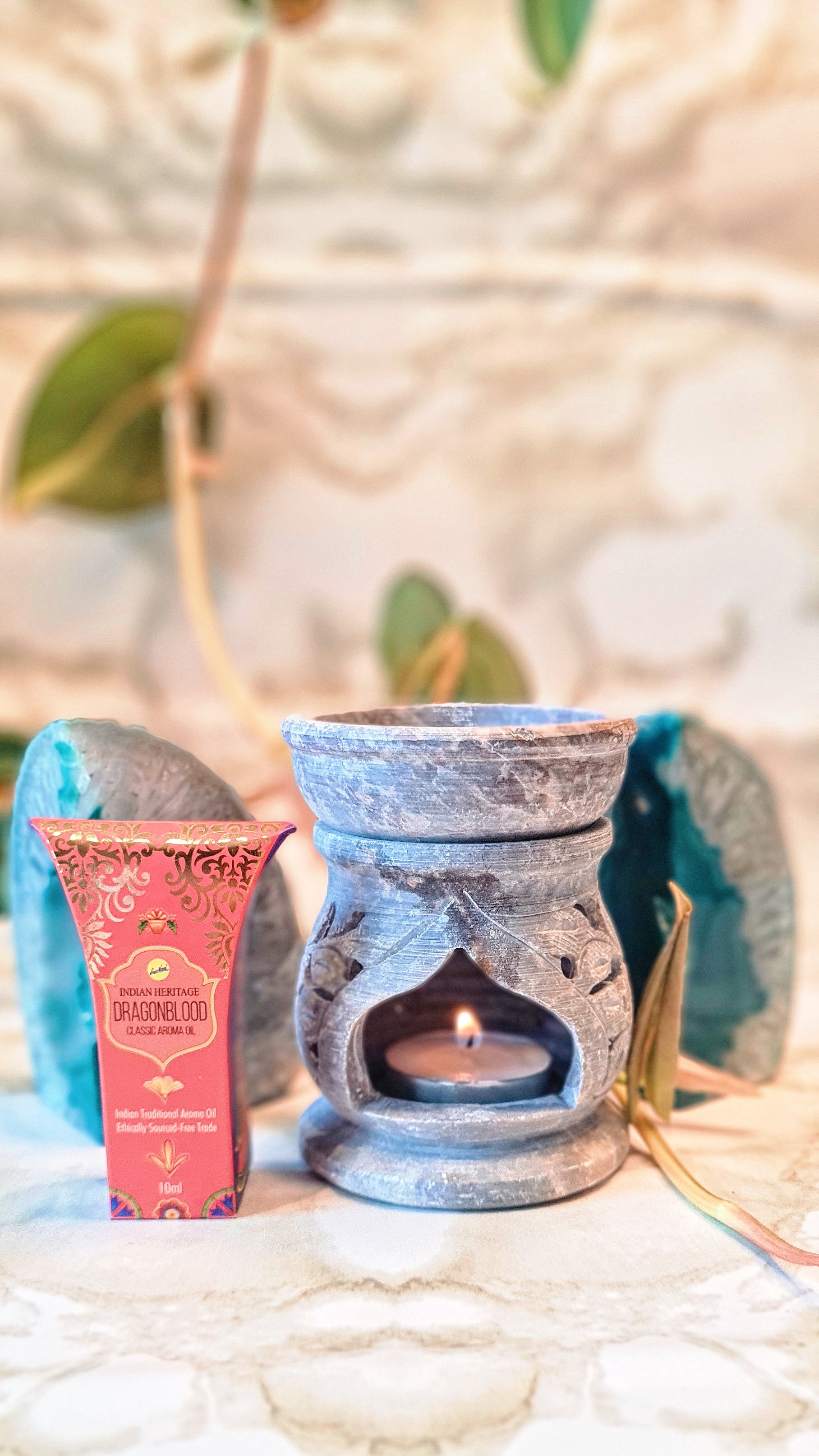 Soapstone Oil Burner