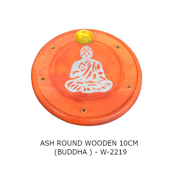 Wooden Buddha Incense Holder