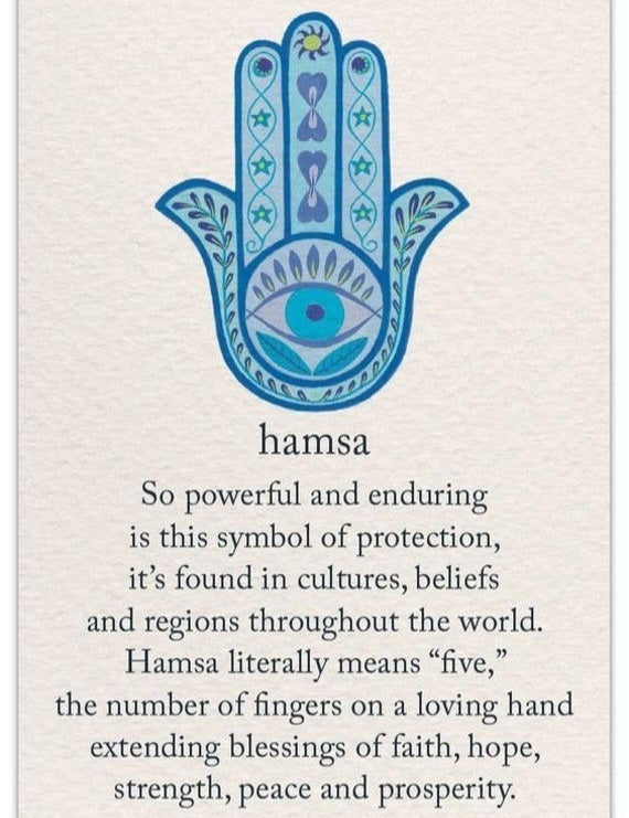 Hamsa Hand Hoops